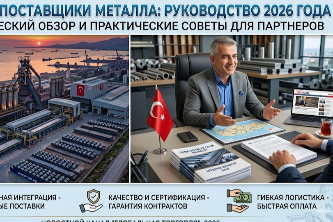 Турецкие поставщики металла: руководство 2026 года